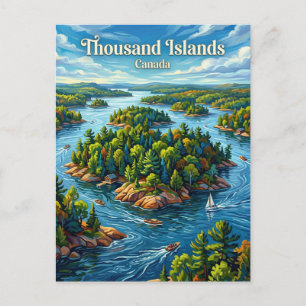 Postal Las Mil Islas Canadá