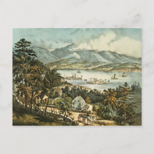 Postal Las montañas Catskill