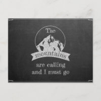 Las montañas están llamando
