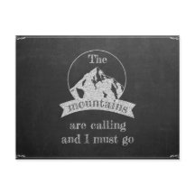 Las montañas están llamando