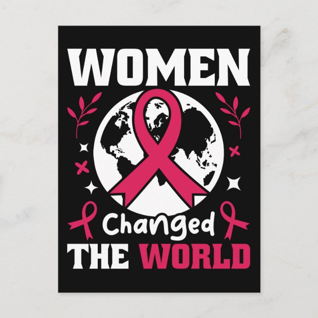 Postal Las Mujeres Cambiaron El Mundo Feminista (Anverso)