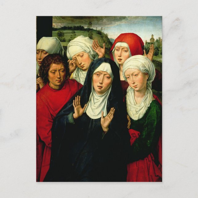 Postal Las mujeres sagradas, panel derecho (Anverso)