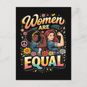 Postal Las Mujeres Son Iguales