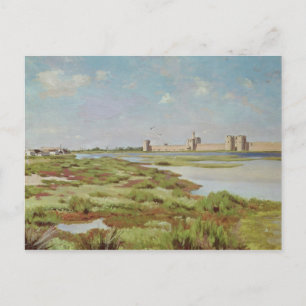 Postal Las murallas de Aigues-Mortes, 1867