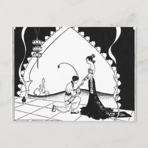 Postal Las noches árabes de Sterret