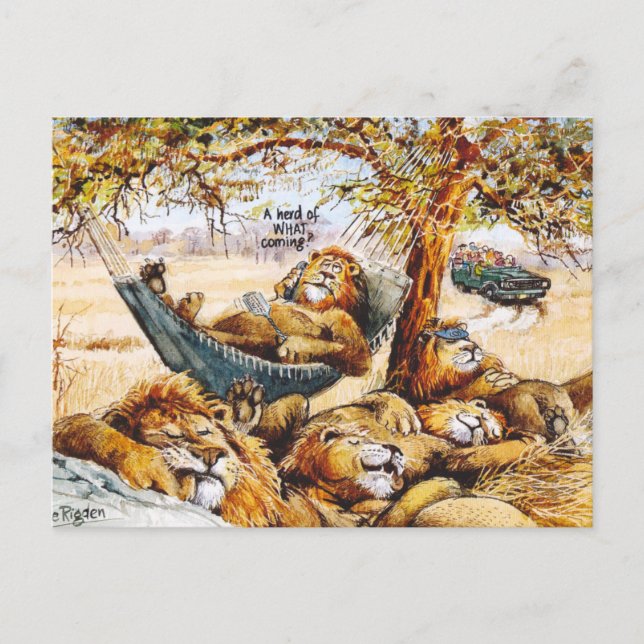 Postal Las noticias viajan rápido (Anverso)