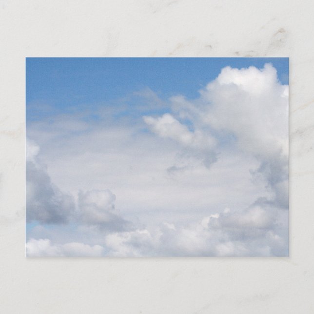 Postal ¿Las nubes tienen almas? (Anverso)