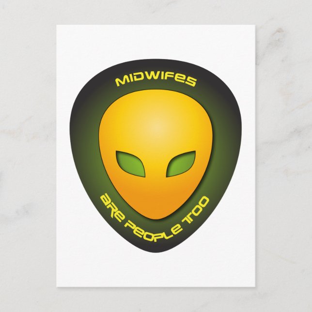 Postal Las parteras también son personas (Anverso)