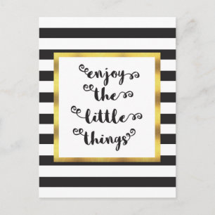 Postal Las pequeñas cosas