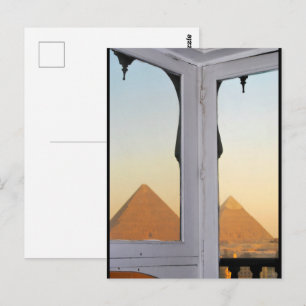 Postal Las Pirámides De Giza Desde El Hotel Pyramisa