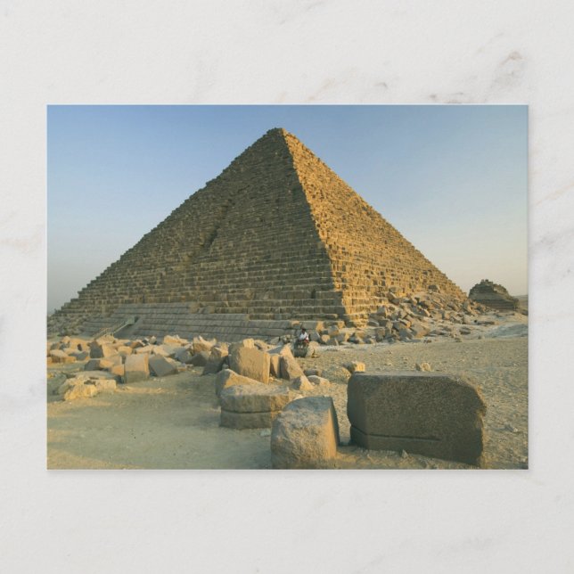 Postal Las Pirámides de Giza, que tienen casi 5000 2 (Anverso)