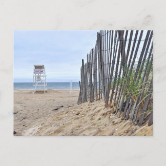 Postal Las playas de dunas de arena de Montauk, Nueva Yor