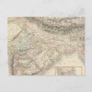 Postal Las posesiones británicas en las Indias Orientales