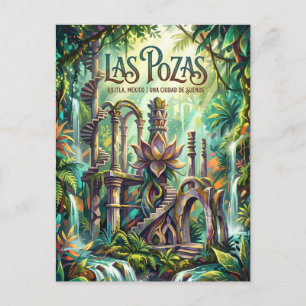 Postal Las Pozas, Xilitla México