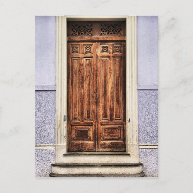 Postal Las Puertas de Granada (Anverso)