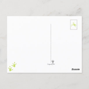 Postal Las ranas de la personalidad de la cinta