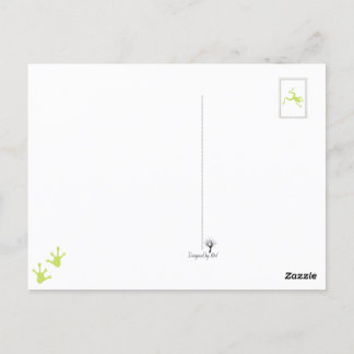 Postal Las ranas de la personalidad de la cinta