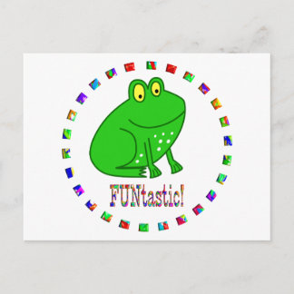 Postal Las ranas son Funtasticas