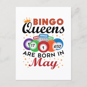 Postal Las Reinas del Bingo Nacen en Mayo