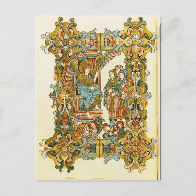 Postal Las sagradas mujeres en la tumba (Anverso)