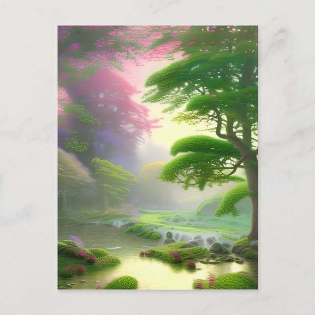 Postal Las Seychelles son un grupo de islas situadas en (Anverso)