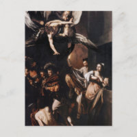 Las siete obras de piedad de Caravaggio Postcard