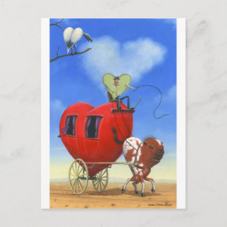 Postal Las tierras del corazón