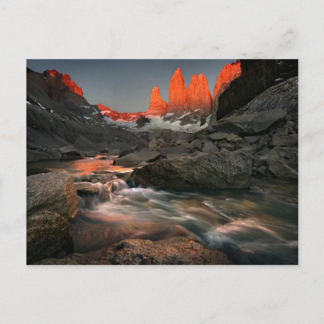 Postal Las Tres Torres (Anverso)