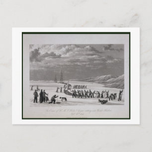 Postal Las tripulaciones de H.M.S. Hecla & Griper cortand