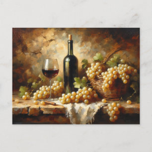 Postal Las uvas de las bodegas de vino siguen siendo vita