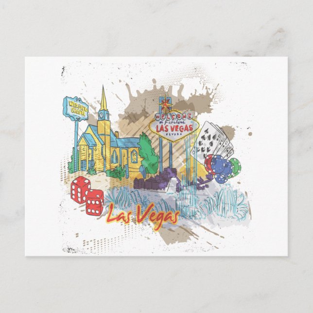 Postal Las Vegas (Anverso)