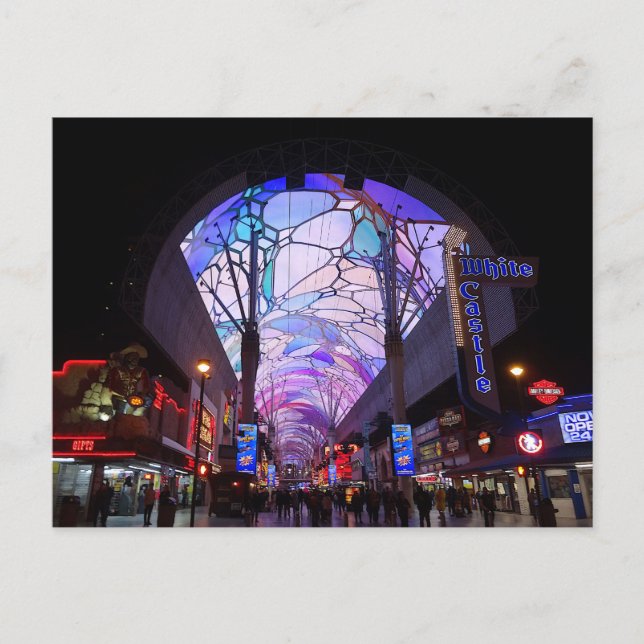 Postal Las Vegas #3 en el centro (Anverso)