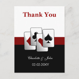 Postal Las Vegas Boda Gracias a las cartas