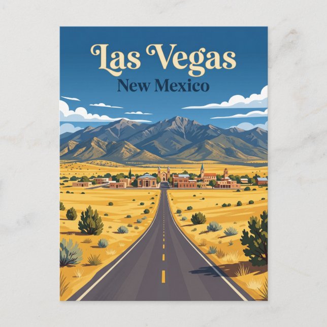 Postal Las Vegas EE. UU. (Anverso)