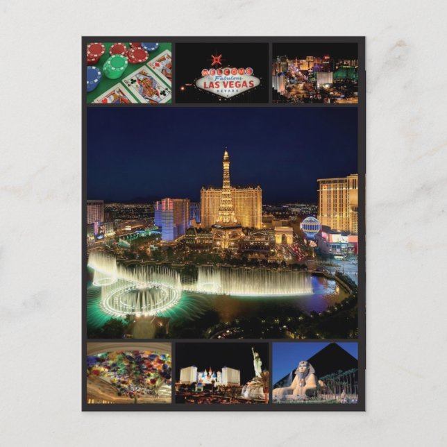Postal Las Vegas (Estados Unidos) (Anverso)