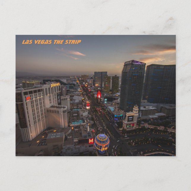 Postal Las Vegas, la franja (Anverso)