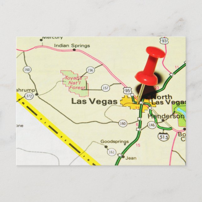 Postal Las Vegas, Nevada (Anverso)
