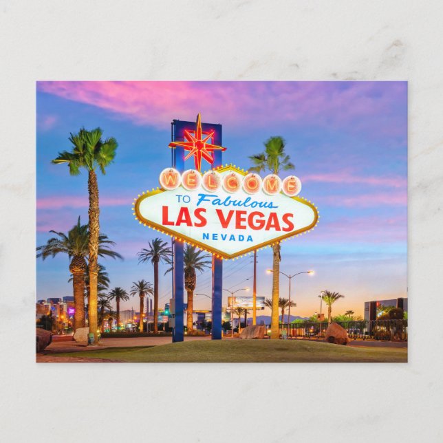 Postal Las Vegas, Nevada, Estados Unidos (Anverso)