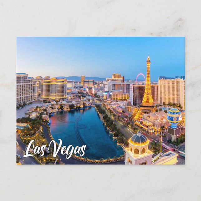 Postal Las Vegas, Nevada, Estados Unidos (Anverso)