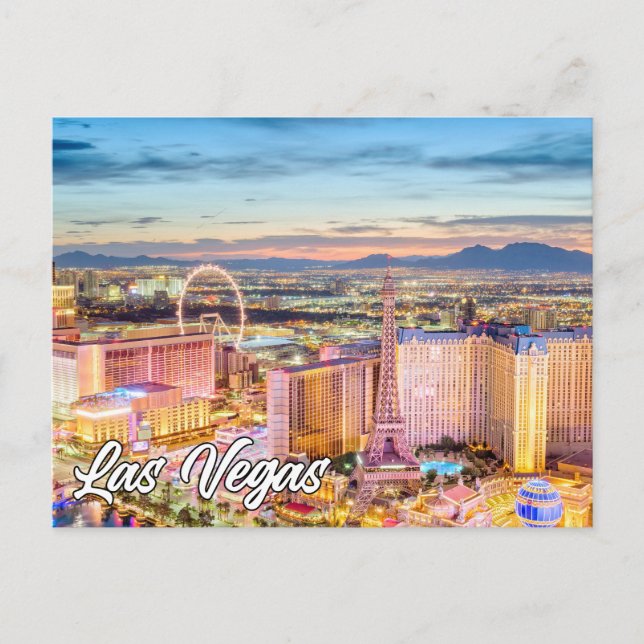 Postal Las Vegas, Nevada, Estados Unidos (Anverso)
