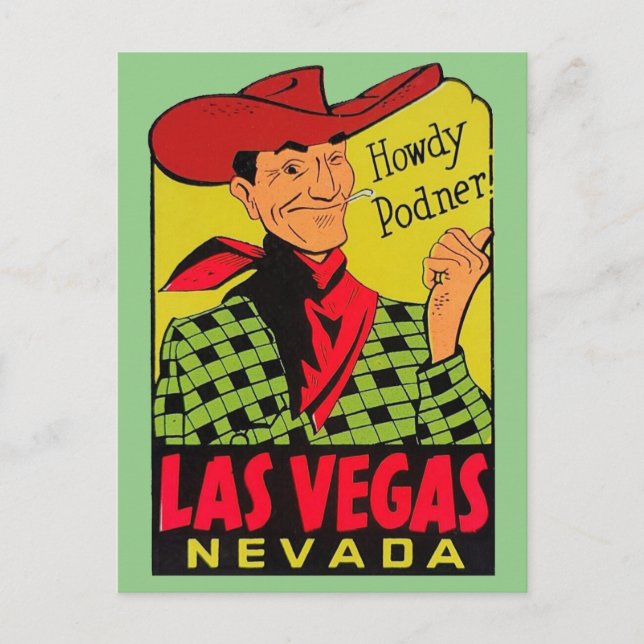 Postal Las Vegas, Nevada - Postcard (Anverso)