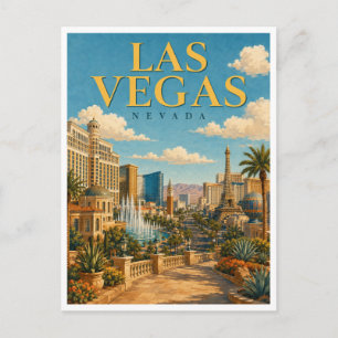 Postal Las Vegas Nevada The Strip GeoSaga