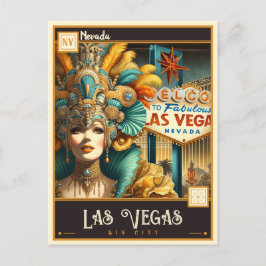 Postal Las Vegas, Nevada | Vintage