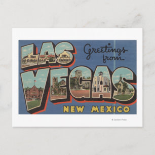 Postal Las Vegas, Nuevo México - Grandes Escenas de letra
