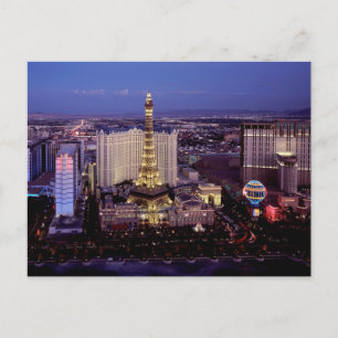 Postal Las Vegas por la noche 3