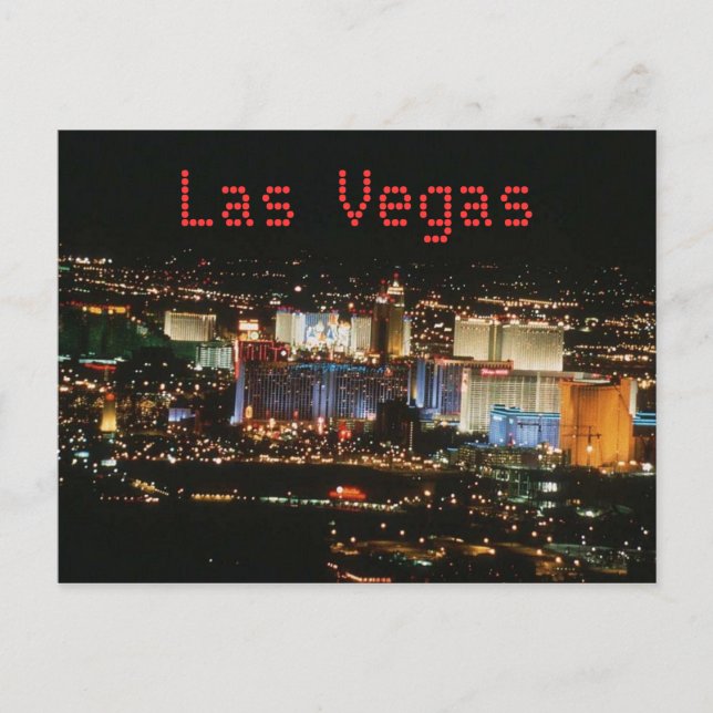 Postal Las Vegas-Postcard (Anverso)