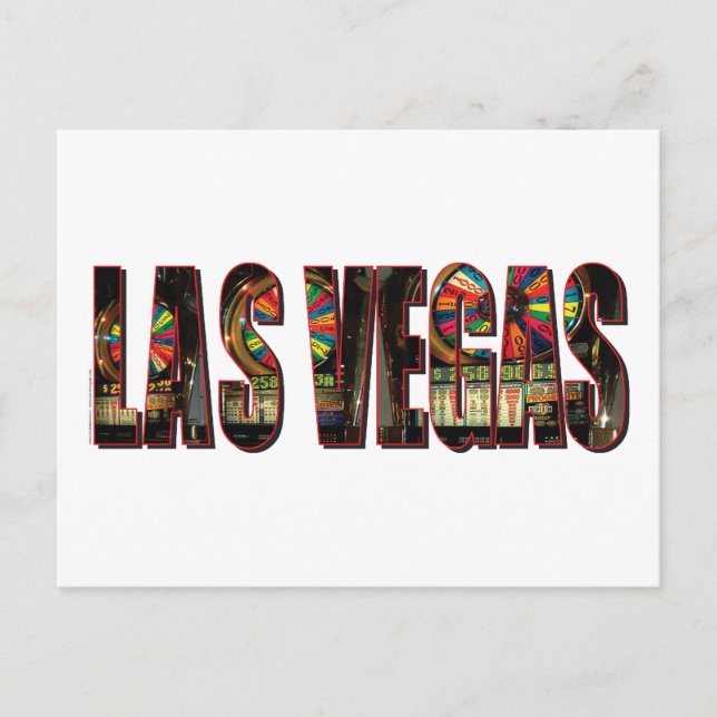 Postal Las Vegas Slots (Anverso)