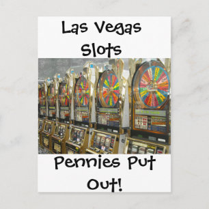 Postal Las Vegas Slots/ Pennies sacadas