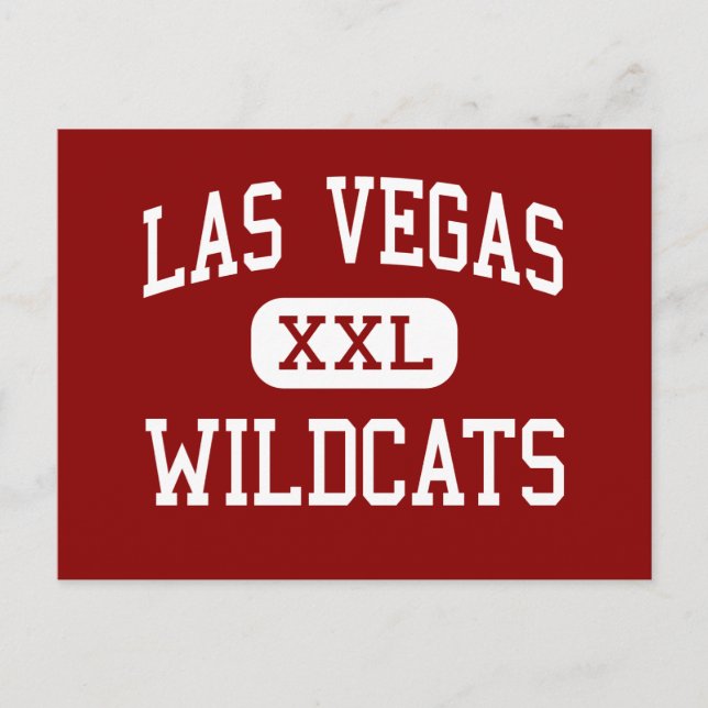 Postal Las Vegas - Wildcats - High - Las Vegas Nevada (Anverso)