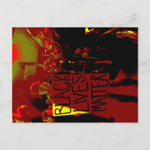 Postal Las vidas negras importan